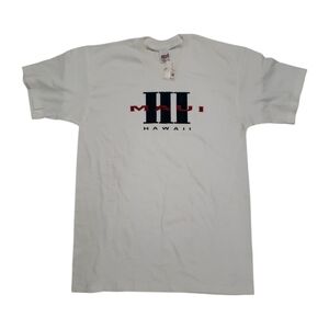 NOS Vtg Hawaii Maui Single Stitch Graphic Tee Men's Large